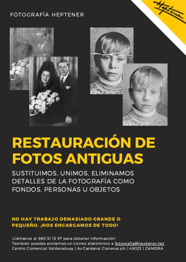 DigitalizaciÃ³n y RestauraciÃ³n de Fotos Antiguas